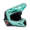 KASK MOTOCYKLOWY FOX V3 DRIP TURQUOISE M